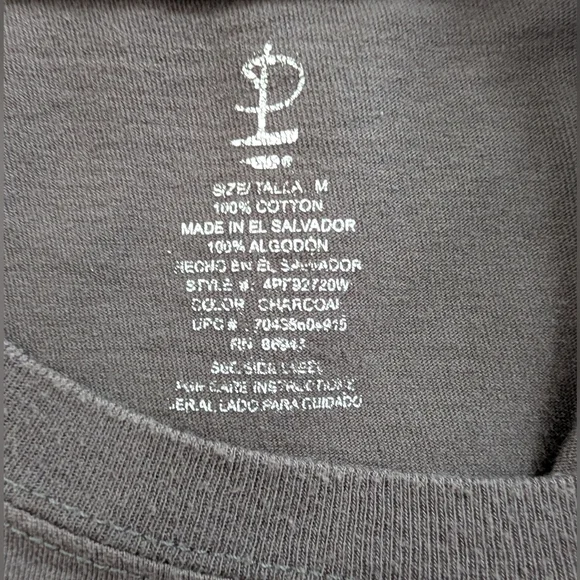 Pink Floyd 1973 Prism Band Tee - Charcoal Gray - Picture 4 of 4